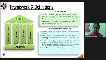 Webinar on “Overview of Forensic Accounting and Investigation Standards” - 09022024