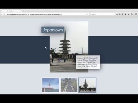 JavaScript | Simple Slides Show | Eve Fan