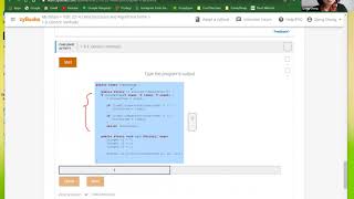 ZyBooks Generic Methods (Challenge Question(s))