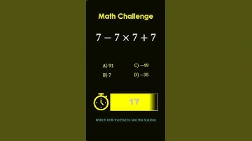 Math Challenge 9