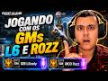 🔥 JOGUEI RANKED E CF COM OS GMs L6NELY E ROZZ NO POINT BLANK! 😱