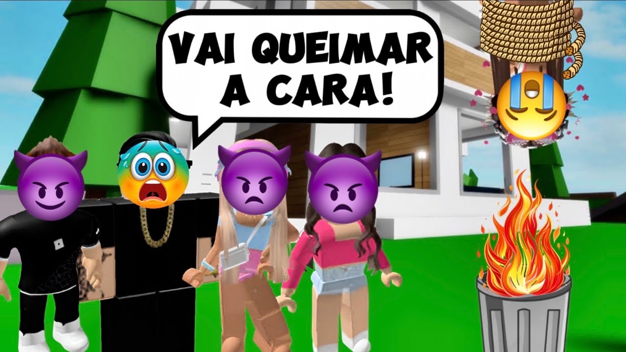 A menina malvada que ganhou superpoderes, roubou todo dinheiro da família dos amigos-História Roblox