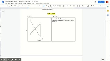 Geometry Chapter 4 Notecard Example - Google Docs
