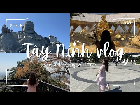 Tây Ninh vlog | Đi cáp treo núi Bà Đen, xem nhạc nước, ngắm vườn Ưu Đàm và các công trình Phật Giáo