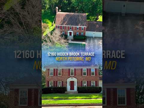 12160 Hidden Brook Terrace, North Potomac, MD home video tour