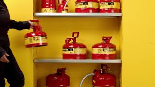 Justrite Flammable Safety Cabinets Product Overview - Protect Flammables