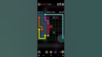 Flow Free 9x9 Level 97 #flowfree #level97 #8x8 #6x6 #7x7 #8x8 #mania #9x9 #10x10