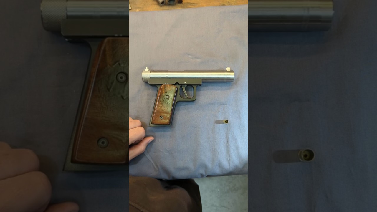 380 Single Shot - Man with the Silver Gun, Welrod inspired
