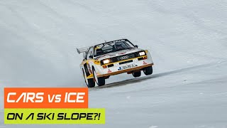 This Ski Slope Was Turned Into a Racetrack Ice King Battle 2026