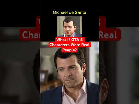 WHAT IF GTA 5 CHARACTERS WERE REAL PEOPLE? #gta #gta5 #gaming #funnygaming #grandtheftauto #rockstar