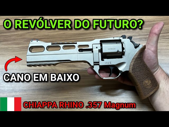 357 REVOLVER FROM THE FUTURE? Famous Chiappa Rhino in Brazil