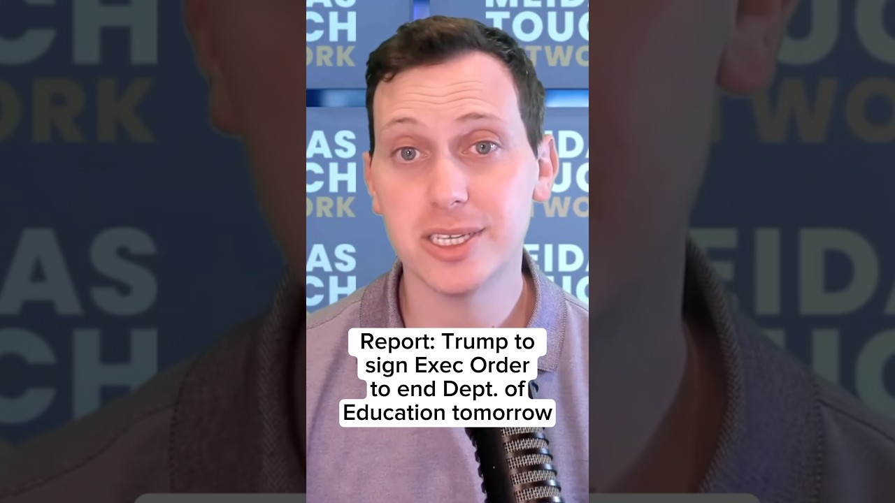 REPORT: Trump to sign Exec Order to DISMANTLE Department of Education