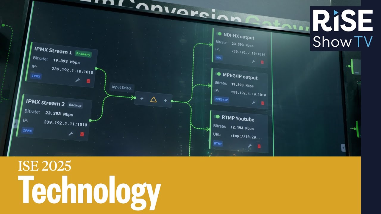 Stream Conversion Gateway launch | Tech demo | ISE 2025 - YouTube