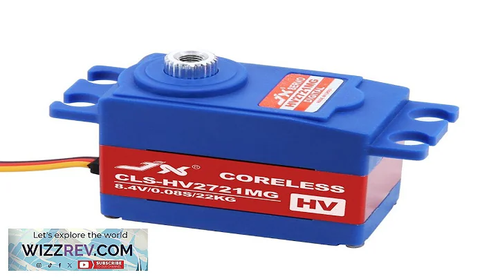 JX CLS HV2721MG 30g Coreless Metal Gear IP67 Waterproof Digital RC Servo Non Programmable