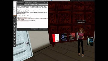 Second Life Tutorial Making A Display wiith a Notecard