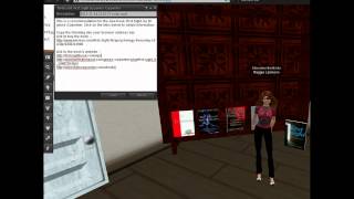 Second Life Tutorial Making A Display wiith a Notecard