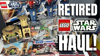 RETIRED Lego Star Wars HUAL! - Republic Gunship, Jabba's Palace, Arc 170, and MORE!