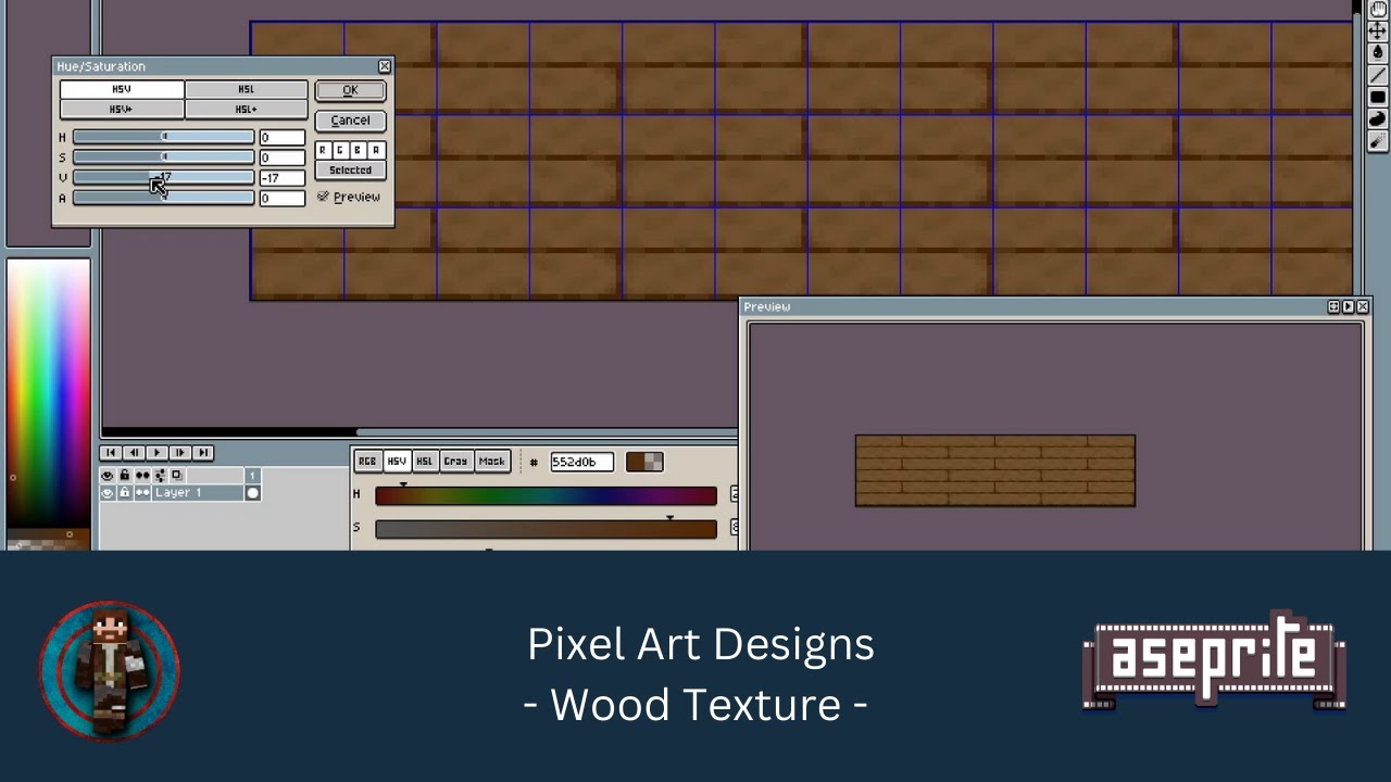 OC][Tutorial] How to draw wood  Jogos pixel art, Arte em pixels