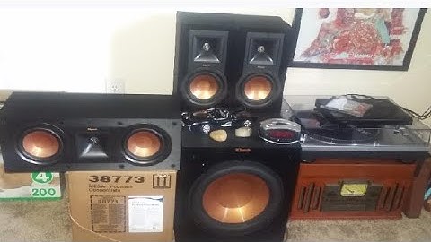 Klipsch R 25C Center Channel Speaker, Amazing Sounding Center Channel Speaker
