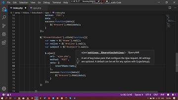 PHP Crud using jQuery Ajax in Urdu - Part 2 (Insert record into database using PHP Ajax)