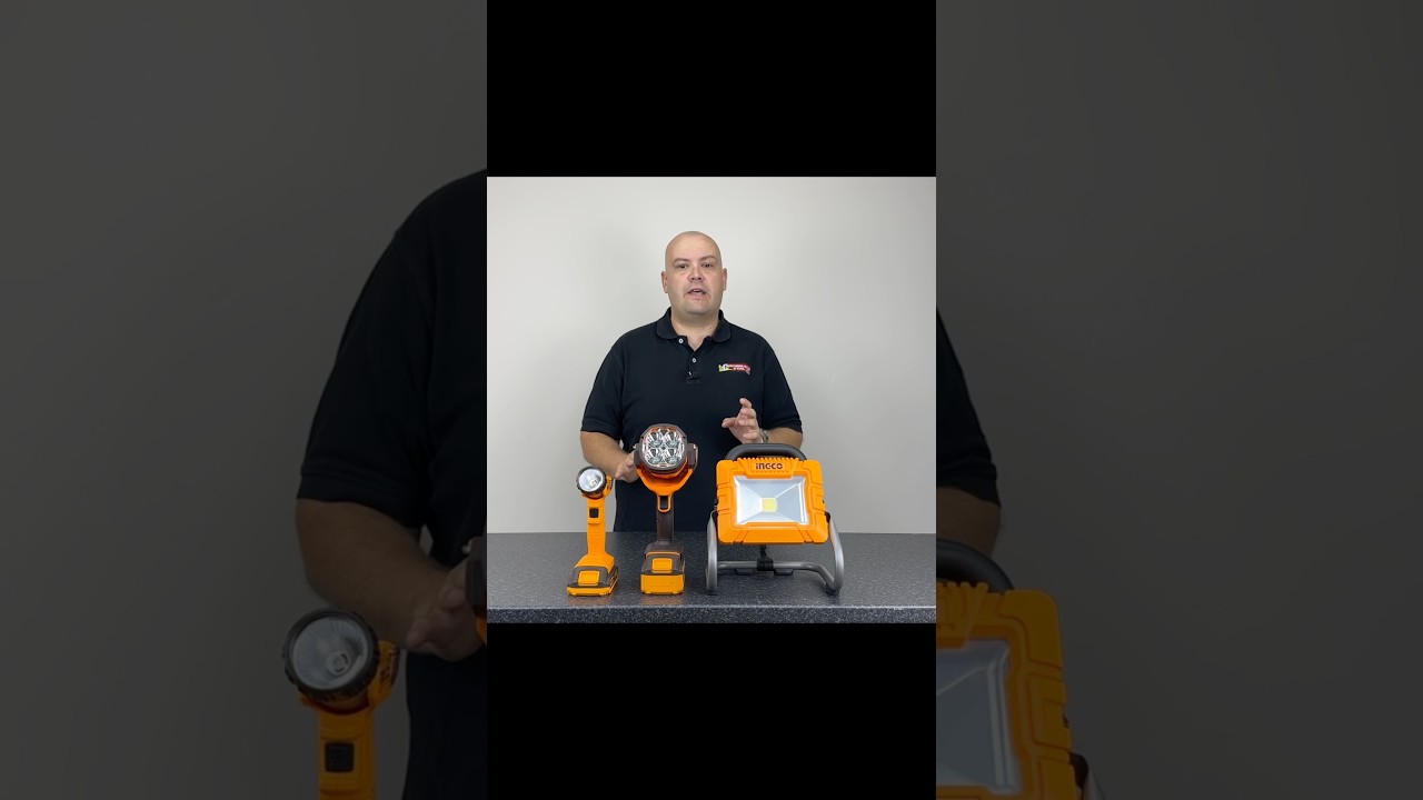 Entire Ingco 20V Cordless Work Lamp Range Tested 🔦