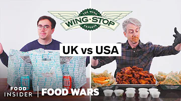 US vs UK Wingstop | Food Wars | Food Insider