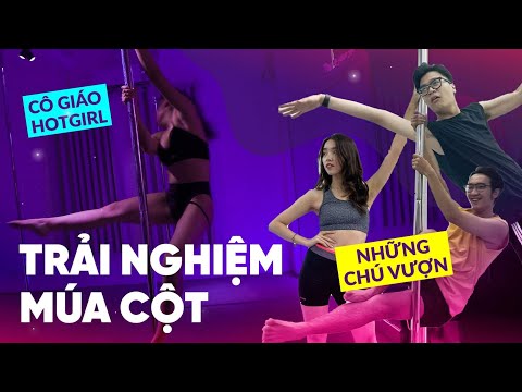 Video Đi Đâu Đó | Trải nghiệm HỌC MÚA CỘT với cô giáo xinh... - YouTube