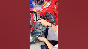 Grass cutter installation belt. #grasscutter #haycutter #chaffcutter #feedgranulator #grassmill