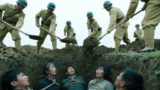 日軍活埋百姓，惹怒八路，回程慘遭奪命伏擊！