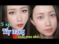 SIÊU SALE 10.10 CÙNG SENDO | 5 Sản Phẩm Tẩy Trang Đáng Mua Nhất, Từ Bình Dân Đến Cao Cấp