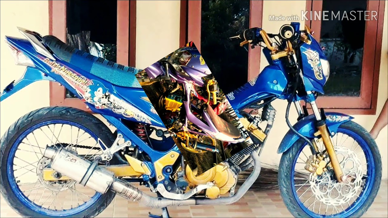 Satria Fu modification - YouTube