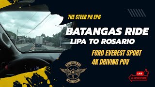 EP6 Brunch Ride: Lipa to Rosario | Ford Everest Sport | 4K Driving POV