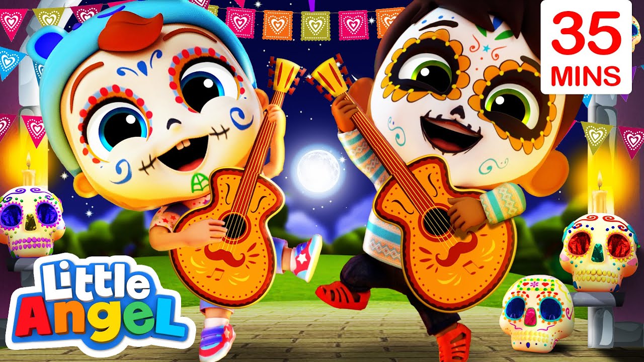 Dia De Muertos (Halloween Song) + More Little Angel Kids Songs & Nursery Rhymes