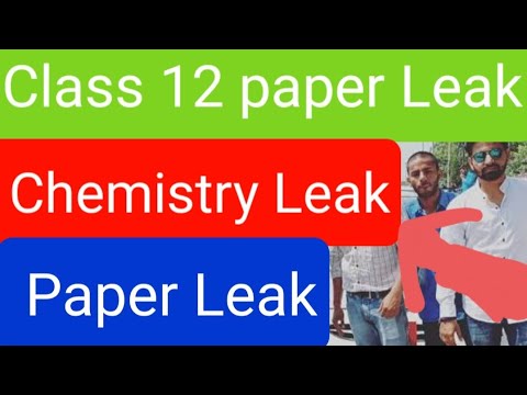 chemistry term 1 paper leak