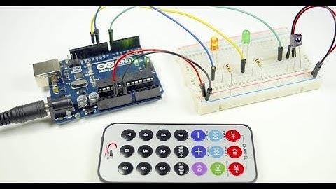 How to make remote control light | Atmega328 with IR remote control | 10 channel remote control