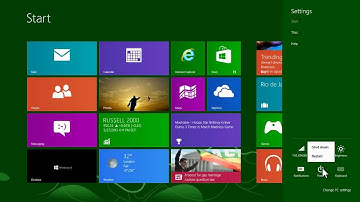 ✔ How To Quickly Restart Windows 8 - Tutorial