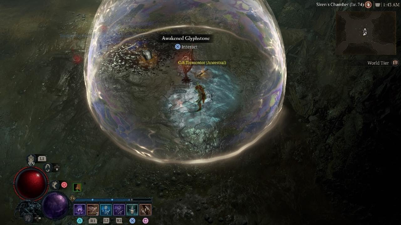 Diablo IV nightmare Dungeon with Ultra Game Lag lvl74 Rogue Season 1 ...