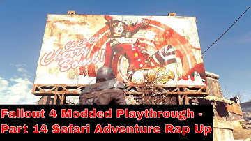 Fallout 4 Modded Playthrough Part 14 - Finishing up Nuka World Safari Adventure