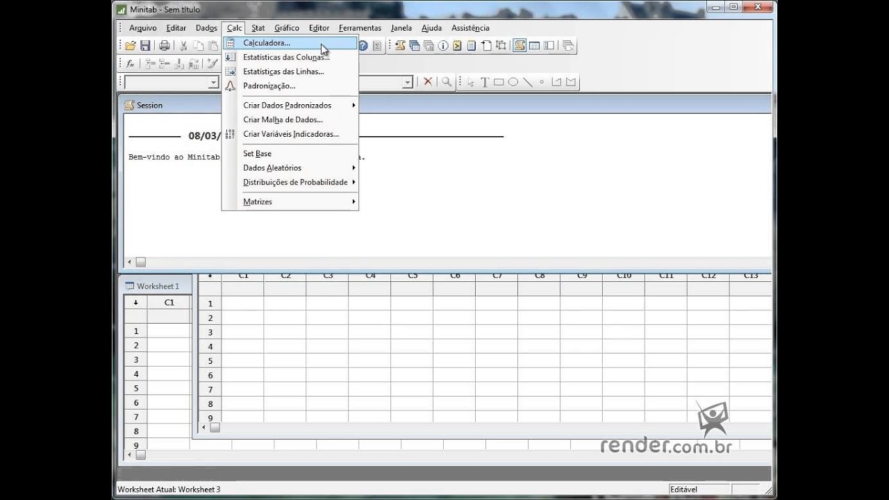 Curso Estatística com Minitab - Aula 02 - YouTube