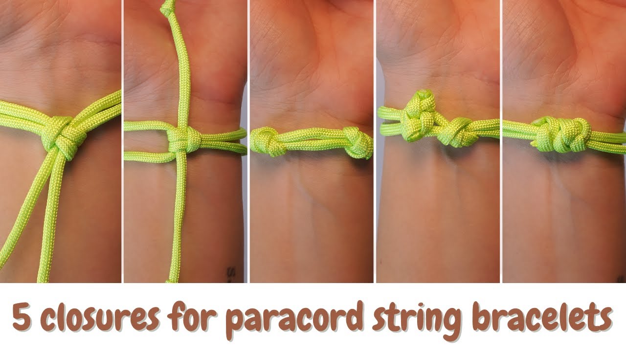 Master the Art of Knots: 5 Creative Closures for Paracord
