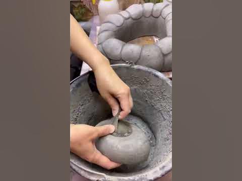Кашень-горшок для суккулентов - YouTube