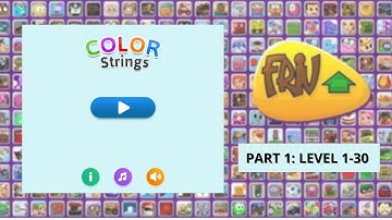 COLOR STRINGS : Part 1 (Level 1-30)  - Play It At Friv® | Gameplay 2021