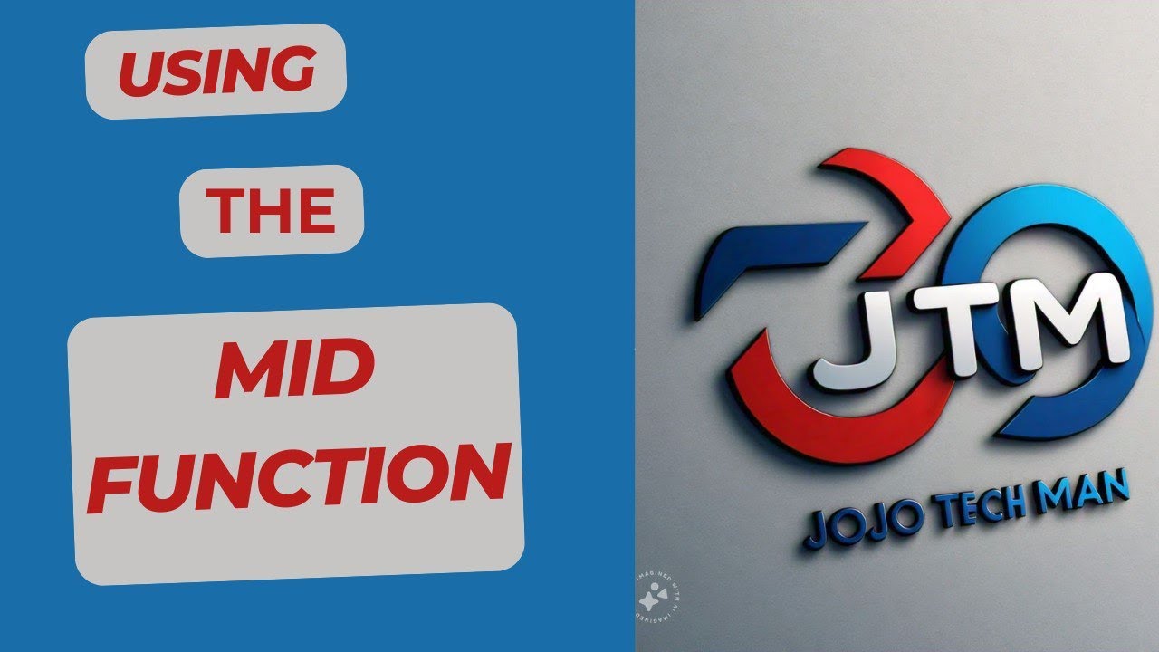 MID FUNCTION - YouTube