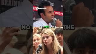 INSANE LGBTQ+ DEBATE WITH VIVEK RAMASWAMY!  #debate #charliekirk #politics