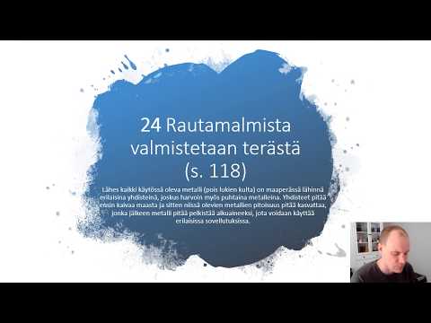 Video: Ero Hiiliteräksen Ja Miedon Teräksen Välillä