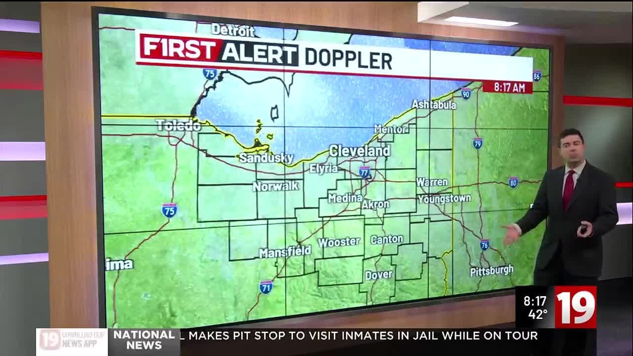 Northeast Ohio weather: Milder, breezy finish to weekend - YouTube
