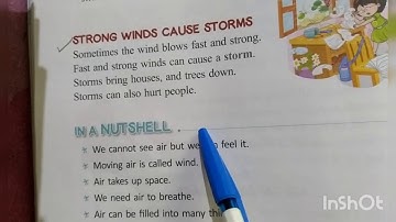 Class 1 ch-15 we need air (part-4)