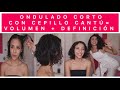 ✨¡ESTILIZADO CON CEPILLO CANTÚ PARA CABELLO ONDULADO CORTO: VOLUMEN Y DEFINICIÓN! + RUTINA IDEAL ✨