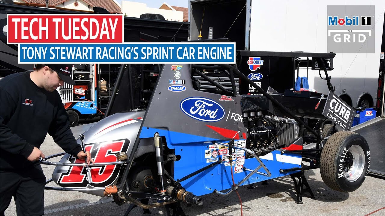 Under The Hood Of A Sprint Car With Donny Schatz - Tech Tuesday | Mobil 1 The Grid