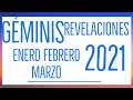 GÉMINIS Revelaciones Enero, Febrero y Marzo 2021 Horóscopo Tarot